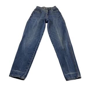 Mom Jeans Republic Denim High Waisted Medium Wash Straight Leg Sz 5/6 Vintage